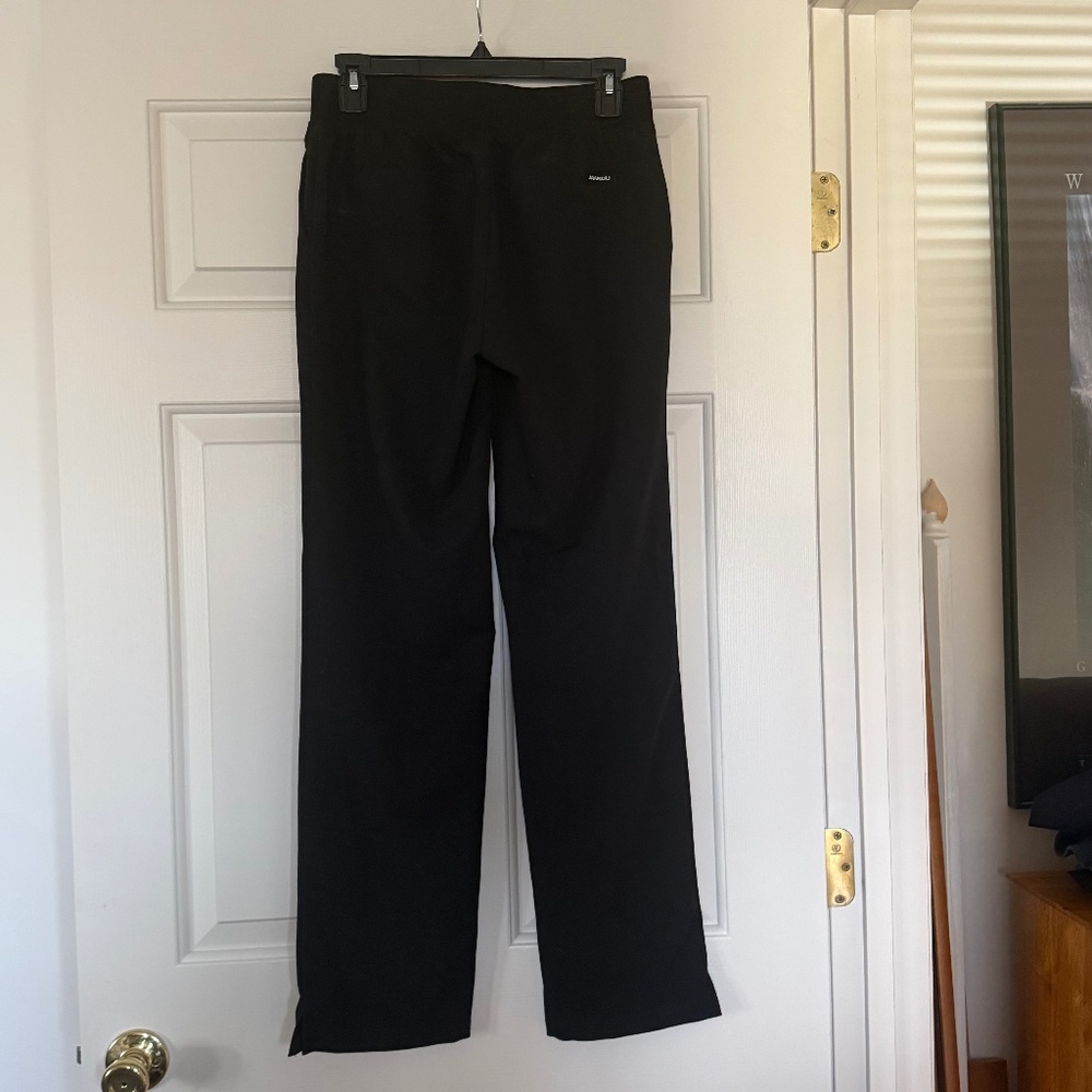 Black Jaanuu Xenos Essential Knit-Waist Scrub Pant Size Small. Like New